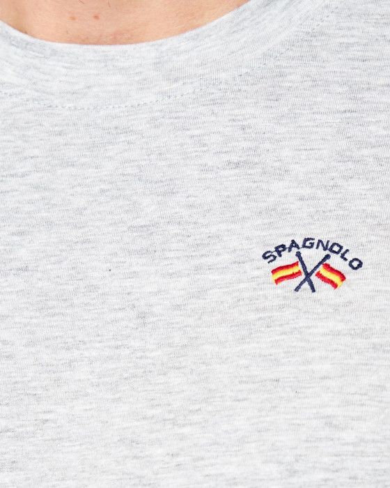 Pack camisetas básicas Spagnolo marino y gris 3