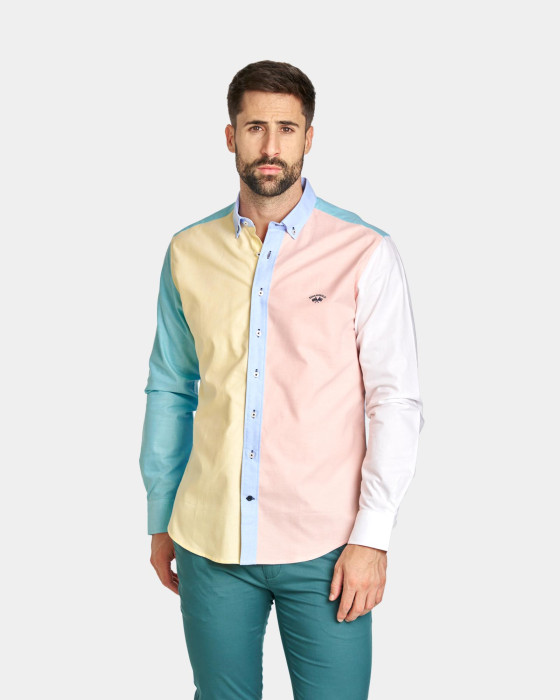 Camisa de hombre Spagnolo Oxford smart colores 1