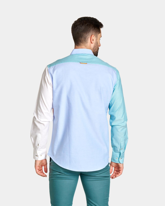 Camisa de hombre Spagnolo Oxford smart colores 3