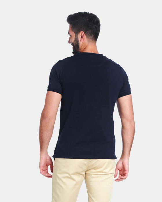 Camiseta de hombre Spagnolo punto bandera marino 3