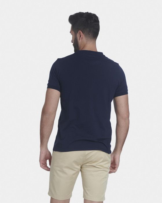 Camiseta de hombre Spagnolo marino 3