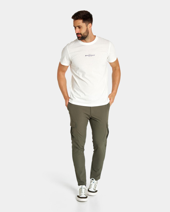 Camiseta de hombre Spagnolo Spagnolo original blanco 4