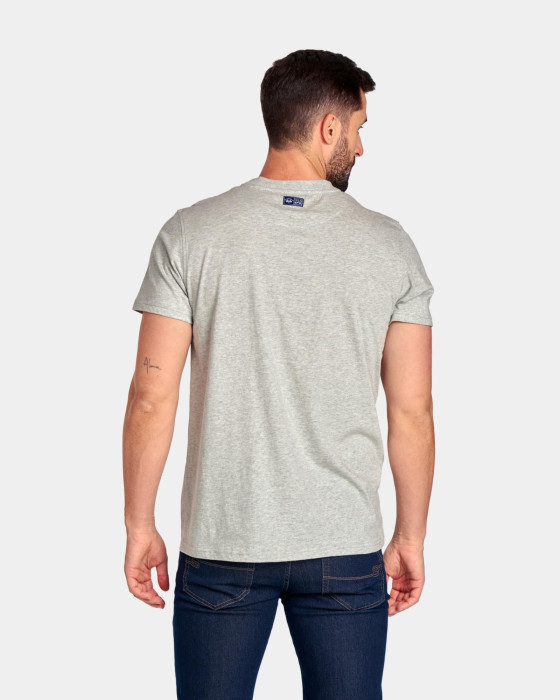 Camiseta de Spagnolo Hombre spg gris 3