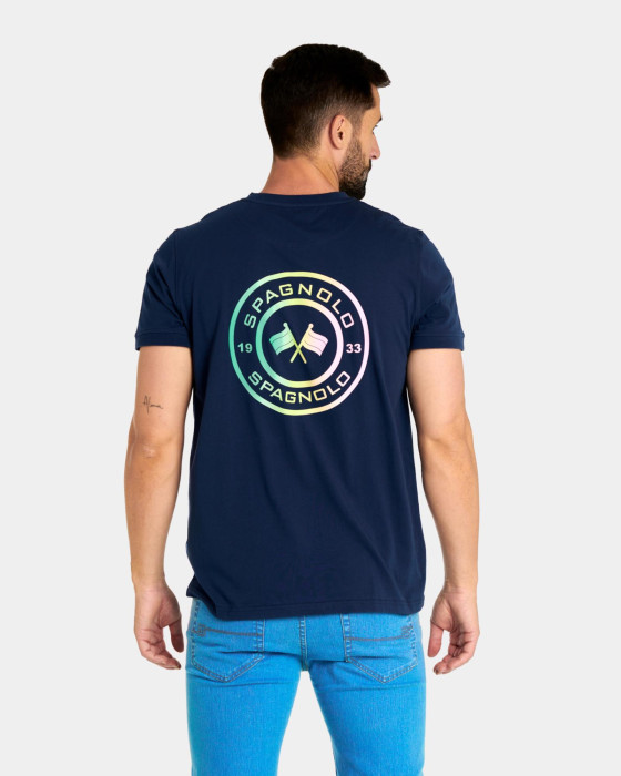 Camiseta de Spagnolo Hombre sello marino 3