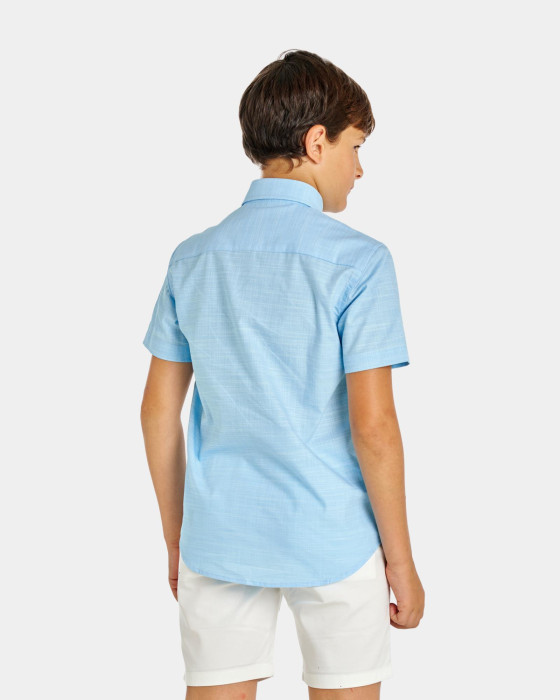Camisa de Spagnolo Niño semihilo azul 3