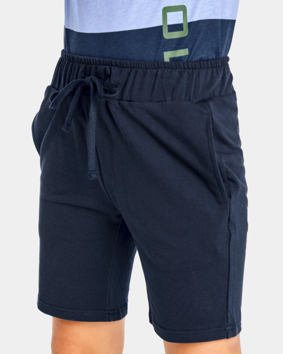 Set camiseta bermuda Spagnolo De niño azul 5