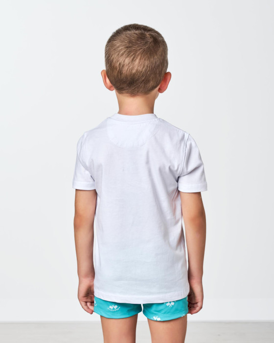Camiseta de niño Spagnolo Punto spagnolo blanco 3