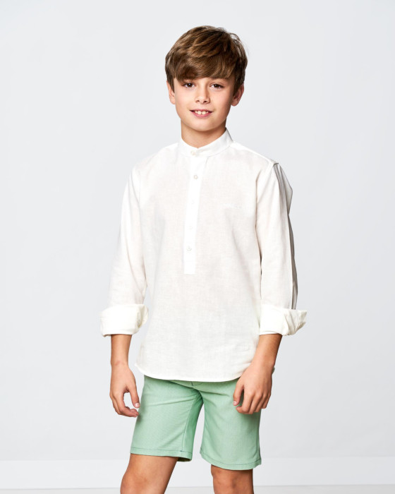 CAMISA DE NIÑO POLERA LINO...