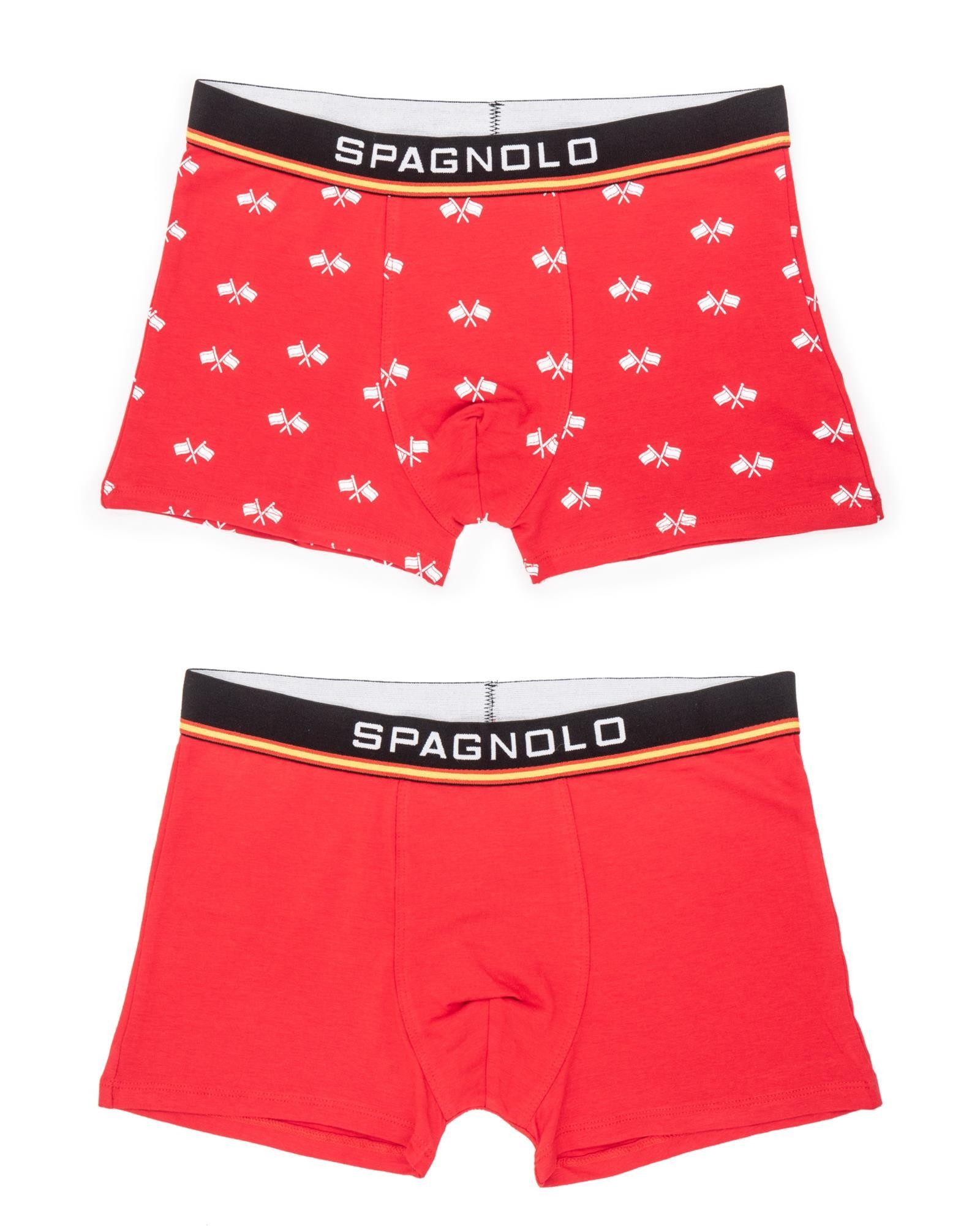PACK BOXERS PUNTO ROJO Talla S Color 000055 REF. 000055