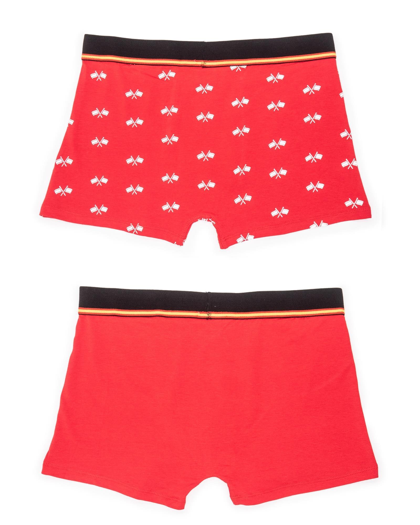 PACK BOXERS PUNTO ROJO Talla S Color 000055 REF. 000055