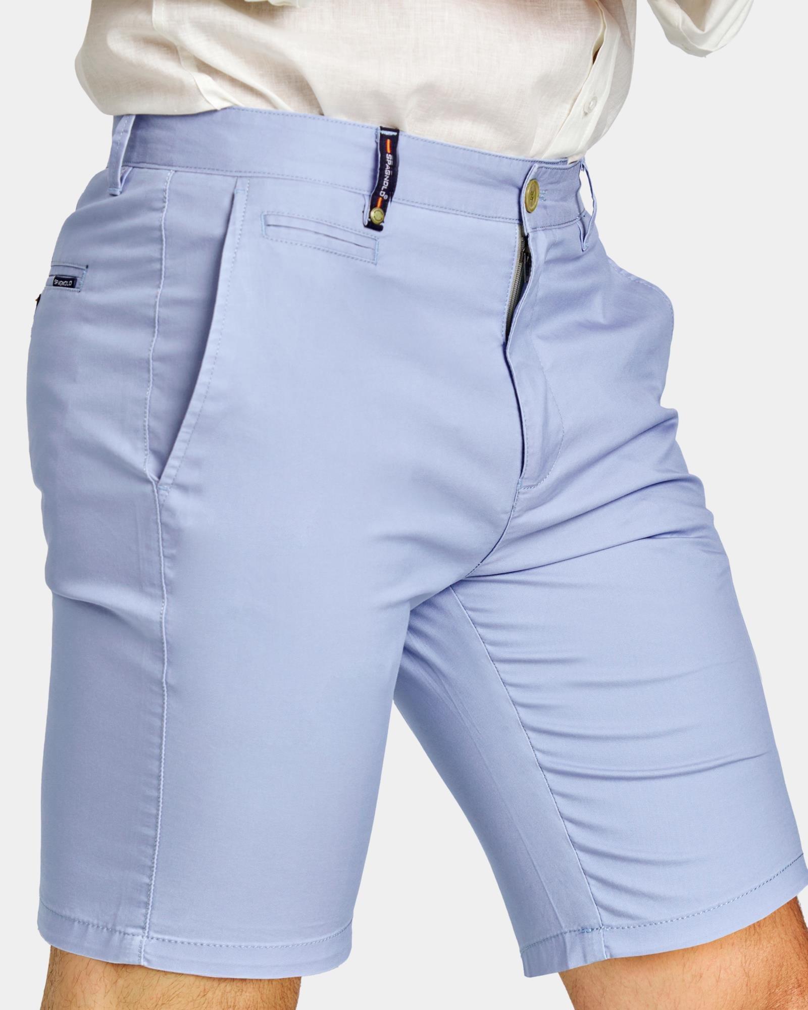 Bermuda celeste hombre discount
