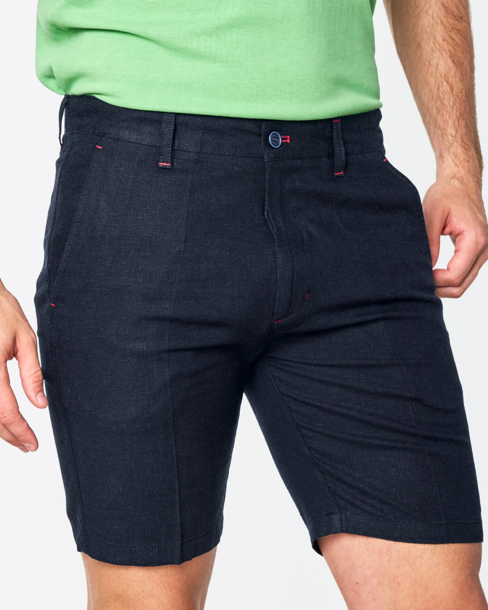 Bermuda Chino Loneta Marino Hombre Spagnolo Talla 52 Color 000069 REF. 000069