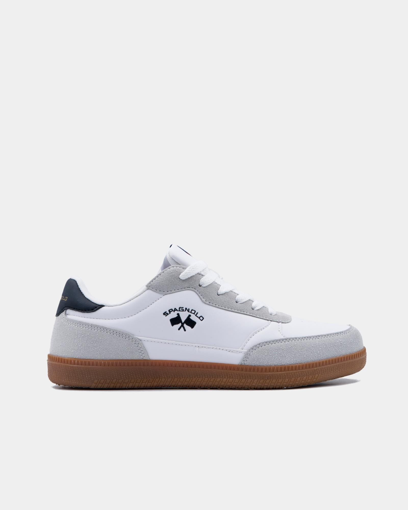 ZAPATILLA SKATE SUELA DE GOMA Color BLANCO REF. 000001 Talla 40